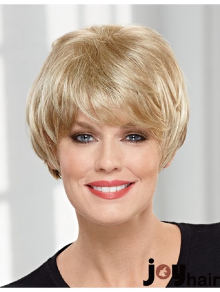 Short Curlable Topper Hair Piece