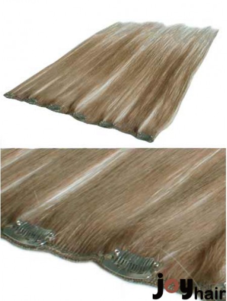 Perfect Blonde Straight Remy Human Hair Clip In Hair Extensions