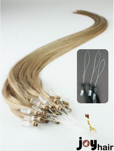 Good Blonde Straight Micro Loop Ring Hair Extensions