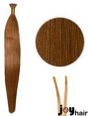 Auburn Straight Stick/I Tip Hair Extensions