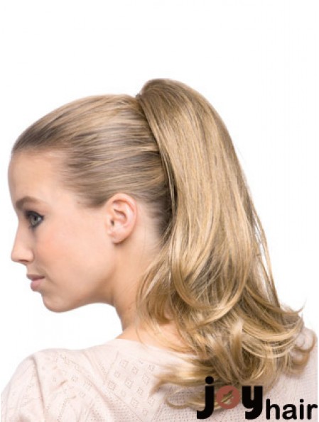 Style Wavy Blonde Ponytails