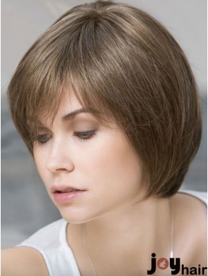 Lace Front Wig Bob Cut Wig UK Natural Remy Human Hair Wig Online