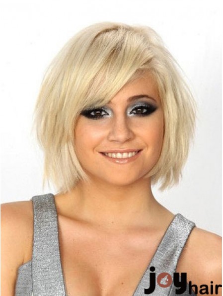 Bob Wigs UK 100% Hand Tied Straight Style Chin Length