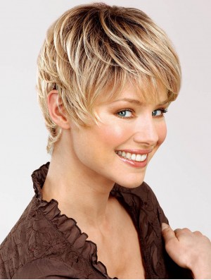 Affordable Short Blonde Wig UK