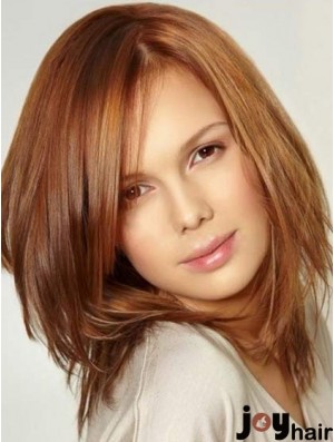 Women Wigs Auburn Human Hair Lace Wigs UK Cheap