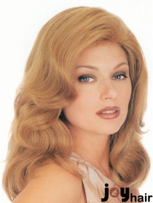 Wavy Blonde Convenient Long Classic Wigs