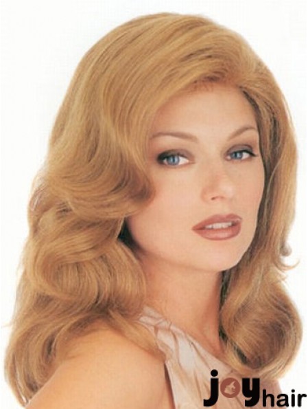 Wavy Blonde Convenient Long Classic Wigs