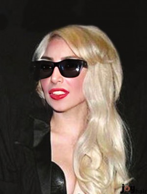 20 inch Cheap Long Wavy Layered Lady Gaga Wigs