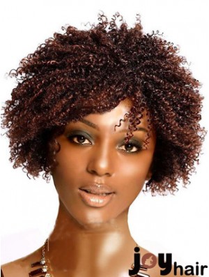 Trendy 8 inch Short Kinky Wigs For Black Women