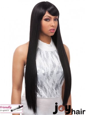 30 inch Black Lace Front Wigs For Black Women