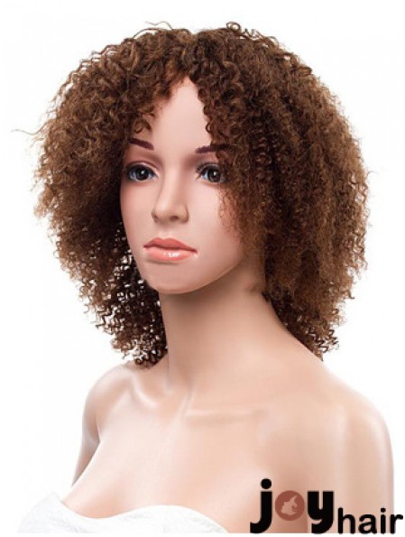 Short African American Hairstyles Remy Human Lace Front Brown Color