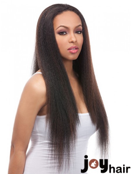 24 inch Black Lace Front Wigs For Black Women