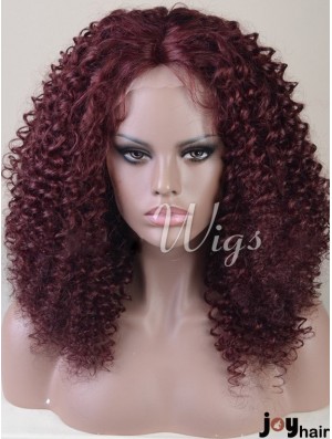 Ideal 14 inch Long Kinky Wigs For Black Women