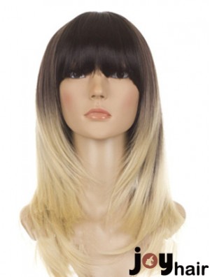 Beautiful 18 inch Shoulder Length Straight Wigs For Black Women