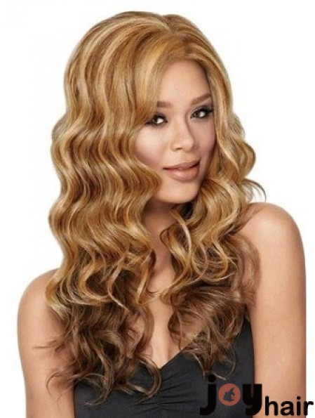 Best Long Wavy 26 inch Synthetic Glueless Lace Front Wigs