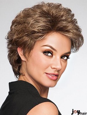 Brown Layered Wig Short Brown Wig New Women Wig Online