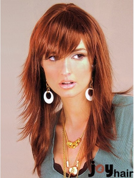 Layered wig Beautiful Auburn Hair Long Wig UK