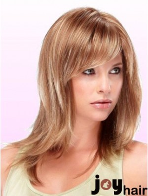 Synthetic Hair Sale With Capless Straight Style Shoulder Length Layered Cut