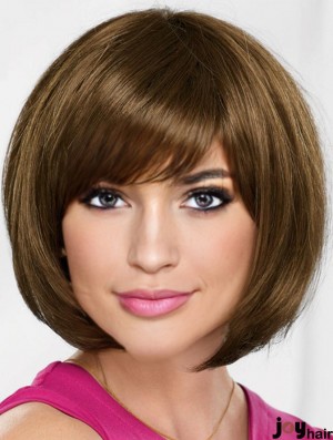 10 inch Chin Length Blonde Straight Online Bob Wigs