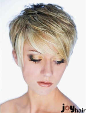 Short Wig Blonde Hair Cropped Wig UK Cheap