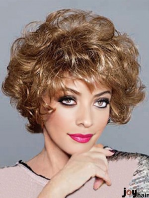 Curly Blonde Perfect Short Classic Wigs