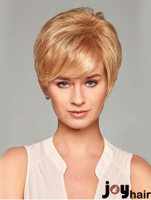 Short Wavy Capless Layered 8 inch Suitable Synthetic Wigs