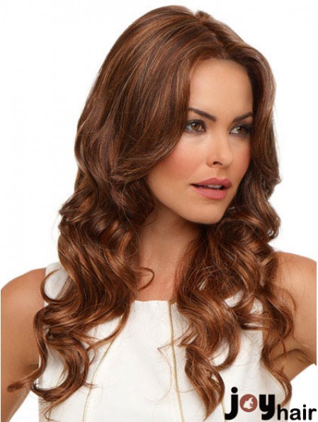 Wavy Without Bangs Long Auburn Fabulous Lace Front Wigs