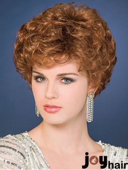 Cropped Curly Capless Layered 6 inch Amazing Synthetic Wigs