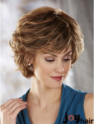 Wavy Auburn Fabulous Short Classic Wigs