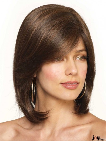 Lace Front Shoulder Length Straight Auburn Cheapest Bob Wigs