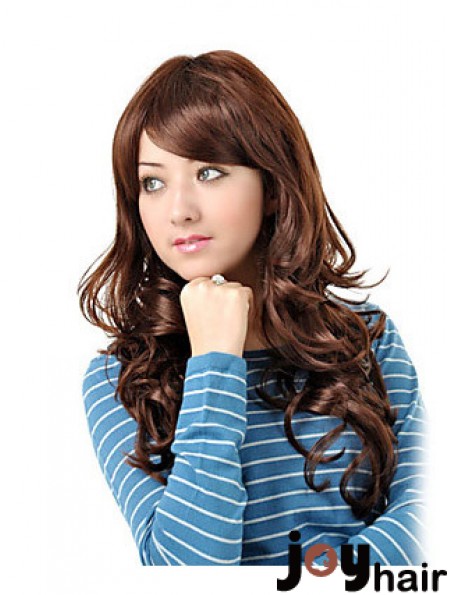 Long Layered Wavy Auburn High Quality Synthetic Wigs