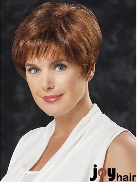 Straight With Bangs 6 inch Fabulous Short Wigs