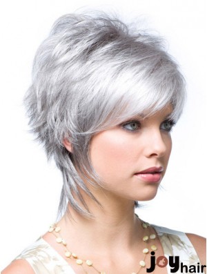 Affordable Grey Shag Wig for Women