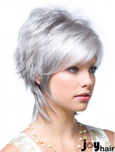 Affordable Grey Shag Wig for Women