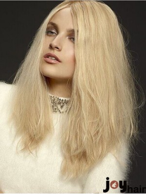 Wavy Layered Lace Front Cheap 18 inch Blonde Long Wigs