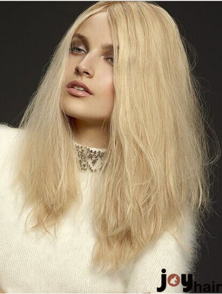 Wavy Layered Lace Front Cheap 18 inch Blonde Long Wigs