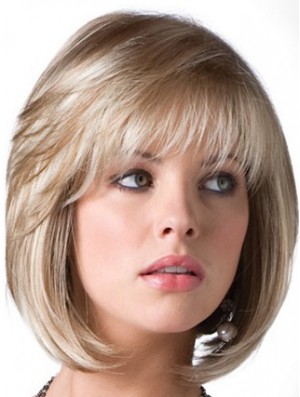 Affordable Bob Wig Blonde Wig UK Chin Length