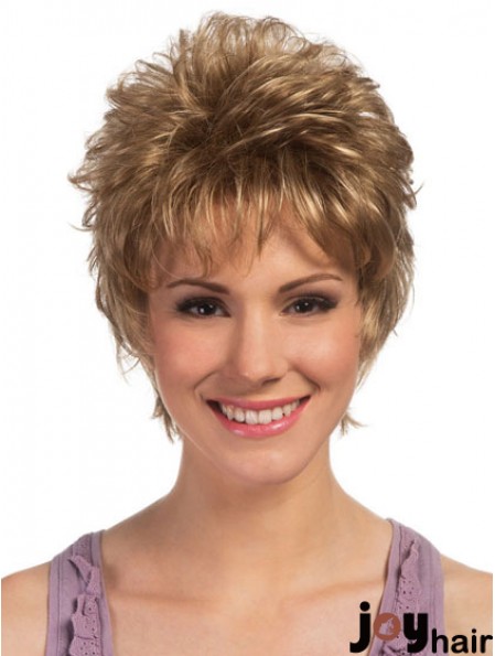 Blonde Wig Cropped Short Wig UK Online