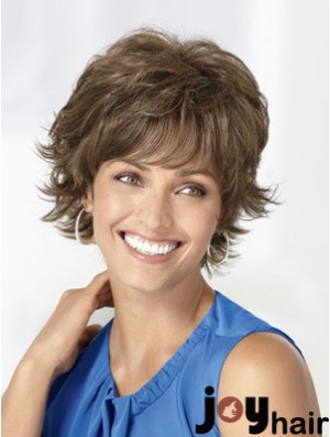 Wavy Brown Perfect Short Classic Wigs