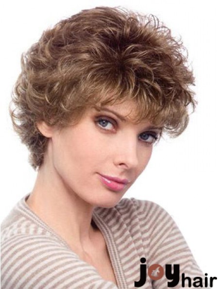 Layered Short Auburn UK Wigs