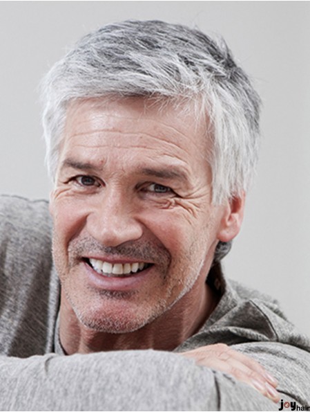 Shop Grey Men's Wigs | Lightweight & Comfortable