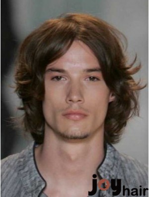 High-Quality Human Hair Men's Wigs