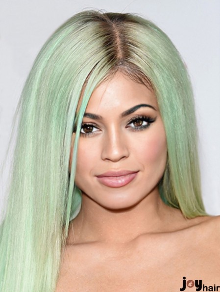 Fashion 18 inch Long Straight Without Bangs Capless Kylie Jenner Wigs