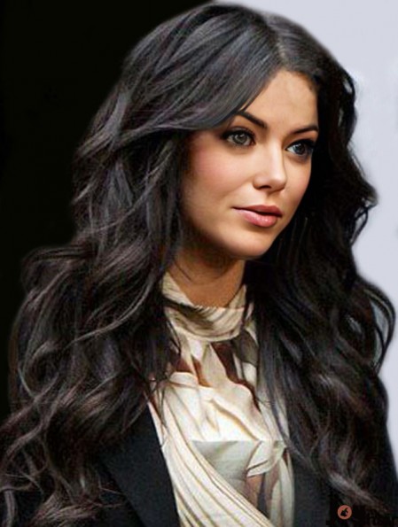 Black Wavy Lace Front Style 20 inch  Wigs