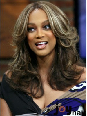 Ombre/2 Tone Wavy Layered Lace Front 16 inch Gorgeous Tyra Banks Wigs