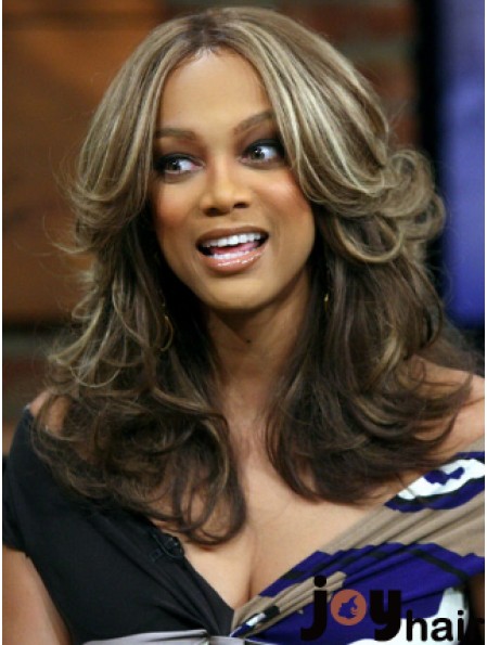 Ombre/2 Tone Wavy Layered Lace Front 16 inch Gorgeous Tyra Banks Wigs