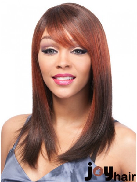 16 inch Ombre/2 Tone Lace Front Wigs For Black Women