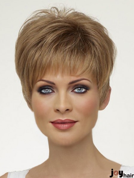 Cropped Straight Capless Wigs For Sale Online