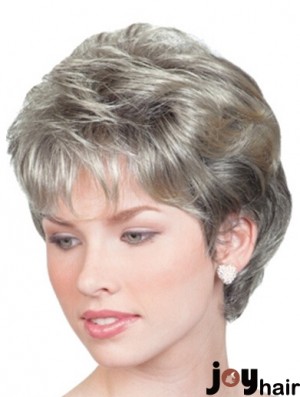 Fast Shipping Grey Short Wig Online