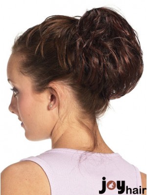 Auburn Hair Bun Pieces